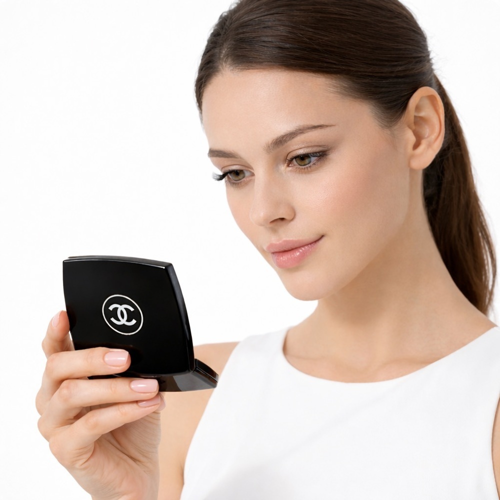 CHANEL Dual Mirror in Black and White - Picture 4 of 4